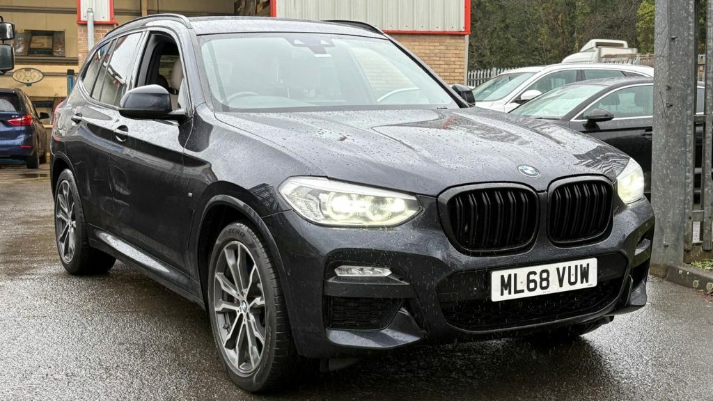 BMW X3 Xdrive20d M Sport Step 2018 2.0 ML68VUW Black #2