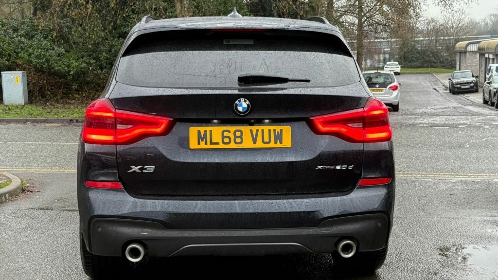 BMW X3 Xdrive20d M Sport Step 2018 2.0 ML68VUW Black #5