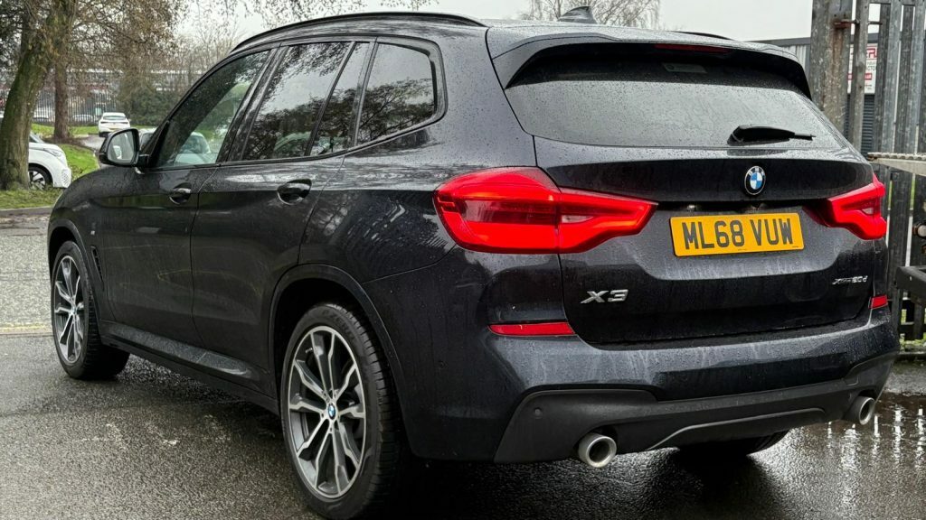 BMW X3 Xdrive20d M Sport Step 2018 2.0 ML68VUW Black #6