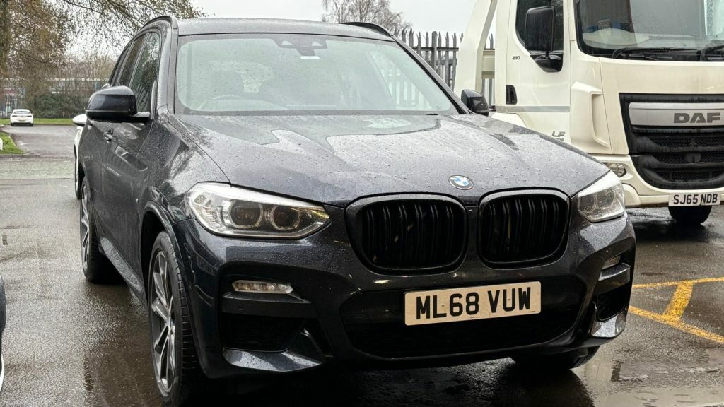 BMW X3 Xdrive20d M Sport Step 2018 2.0 Black