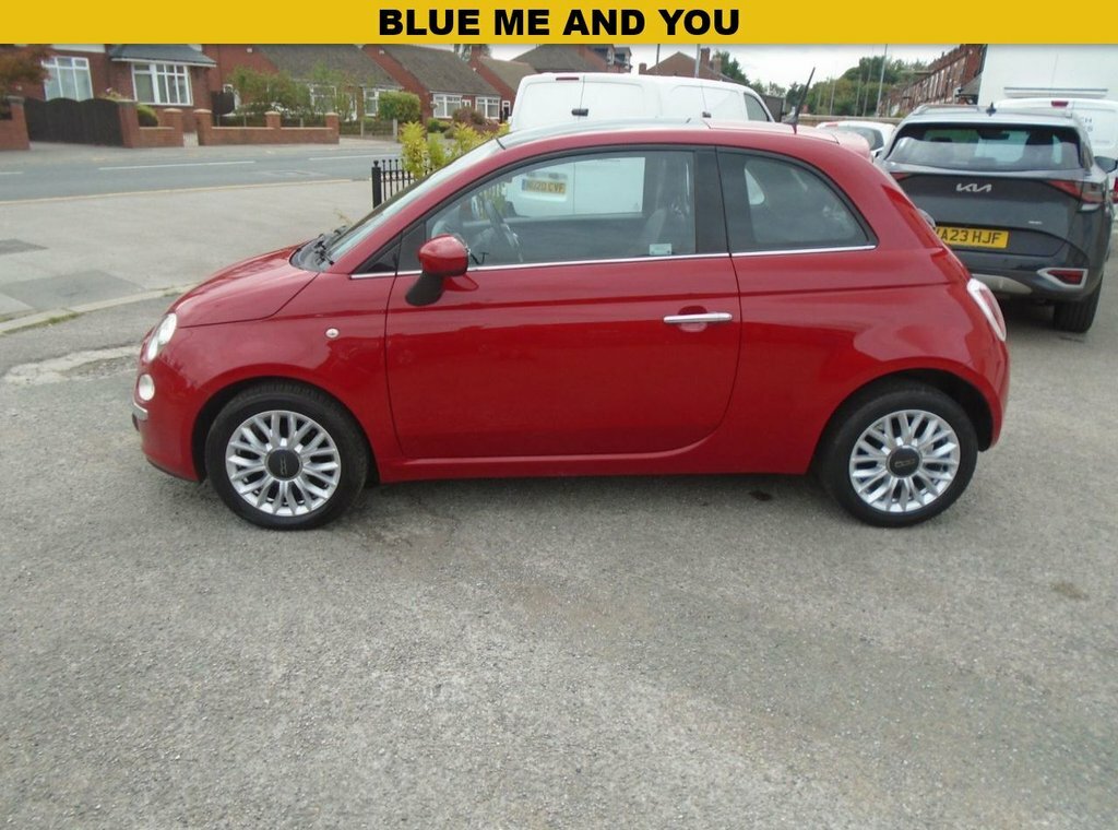 Fiat 500 1.2L Lounge WO64NEN Red #3