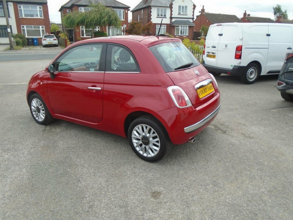 Fiat 500 1.2L Lounge WO64NEN Red #5