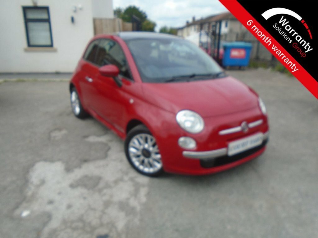 Fiat 500 1.2L Lounge WO64NEN Red