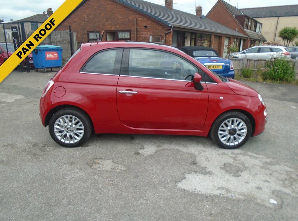 Fiat 500 1.2L Lounge WO64NEN Red #2