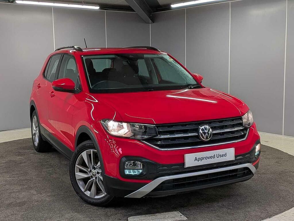 Volkswagen T-Cross 1.0 Tsi Se Dsg Euro 6 Ss MM21KVF Red #4