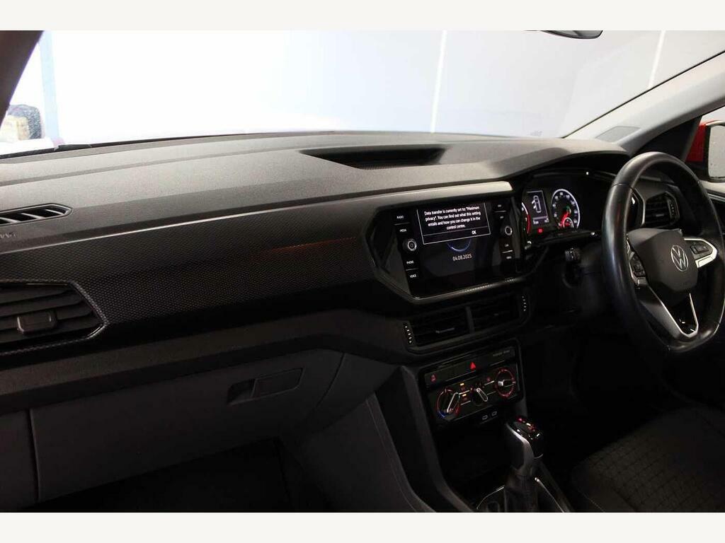 Volkswagen T-Cross 1.0 Tsi Se Dsg Euro 6 Ss MM21KVF Red #5