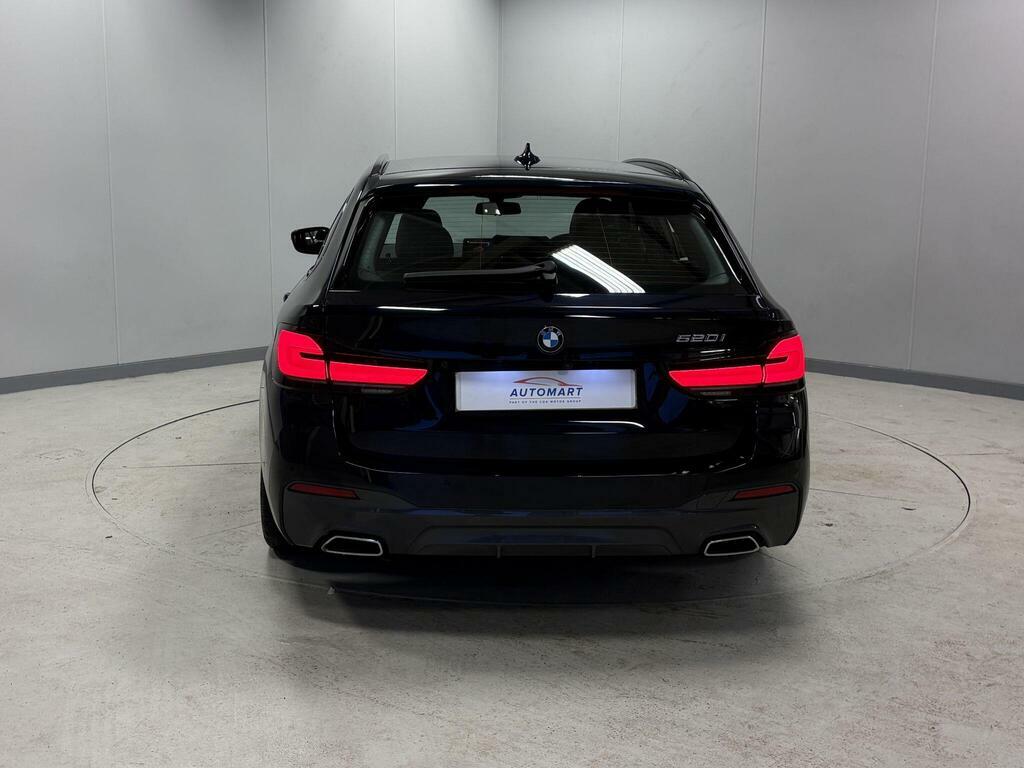 BMW 5 Series 2.0 520I Mht M Sport Touring Steptronic Euro 6 S LS70CNY Black #6