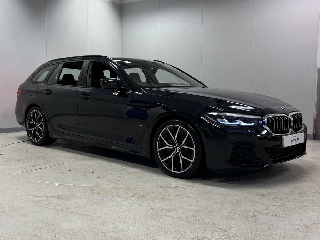 BMW 5 Series 2.0 520I Mht M Sport Touring Steptronic Euro 6 S Black