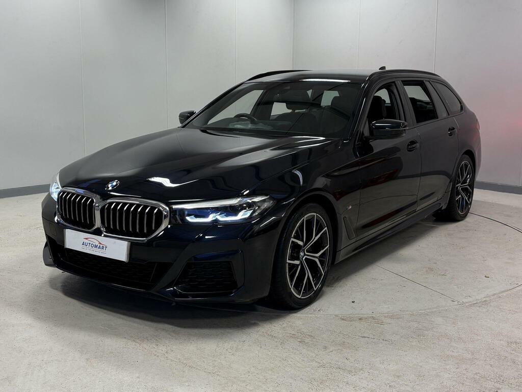 BMW 5 Series 2.0 520I Mht M Sport Touring Steptronic Euro 6 S LS70CNY Black #3