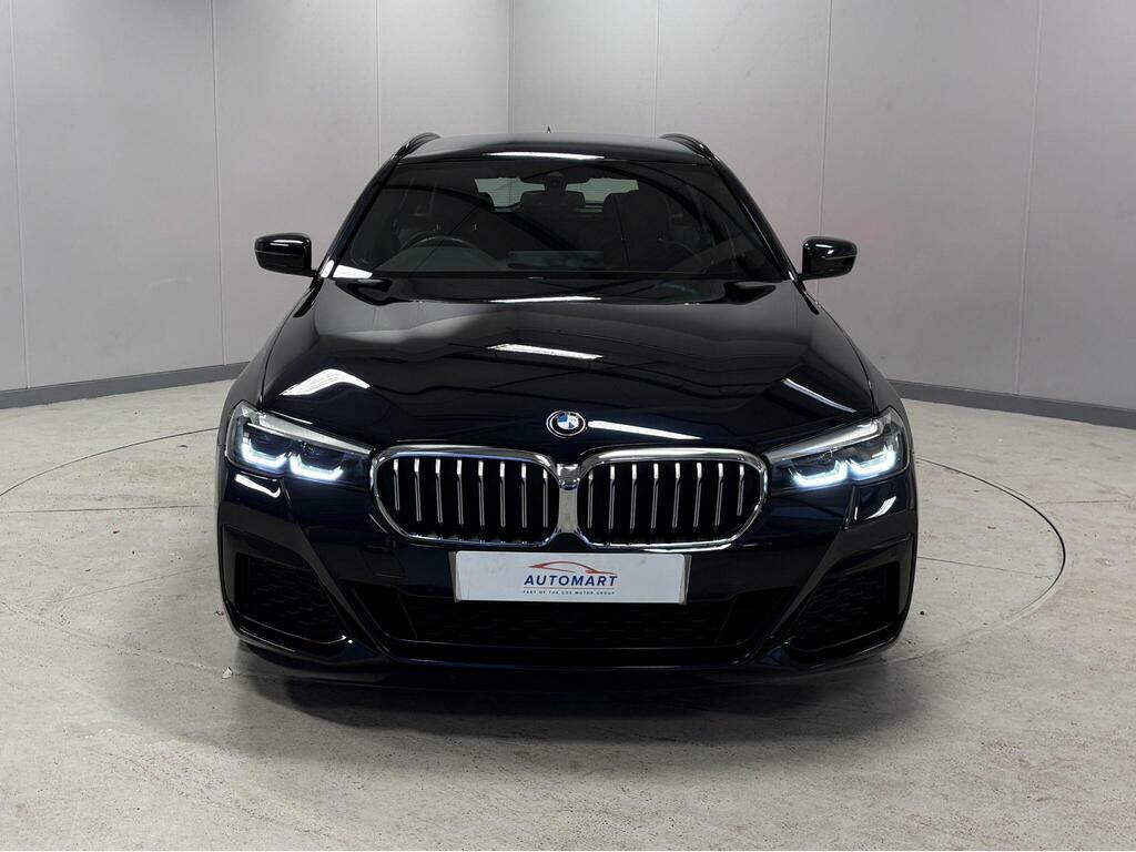 BMW 5 Series 2.0 520I Mht M Sport Touring Steptronic Euro 6 S LS70CNY Black #2