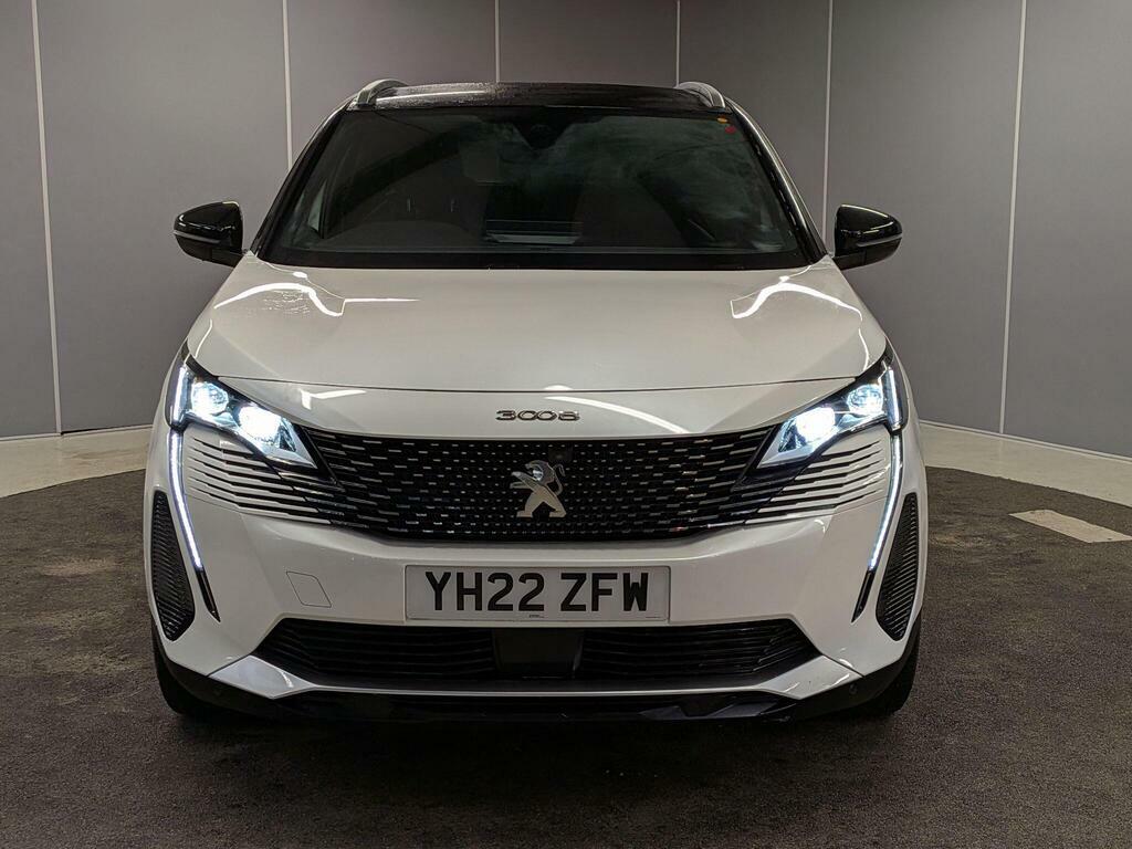 Peugeot 3008 1.5 Bluehdi Gt Premium Eat Euro 6 Ss YH22ZFW White #2