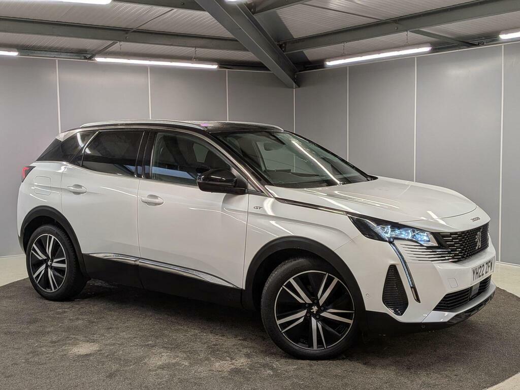 Peugeot 3008 1.5 Bluehdi Gt Premium Eat Euro 6 Ss YH22ZFW White #5