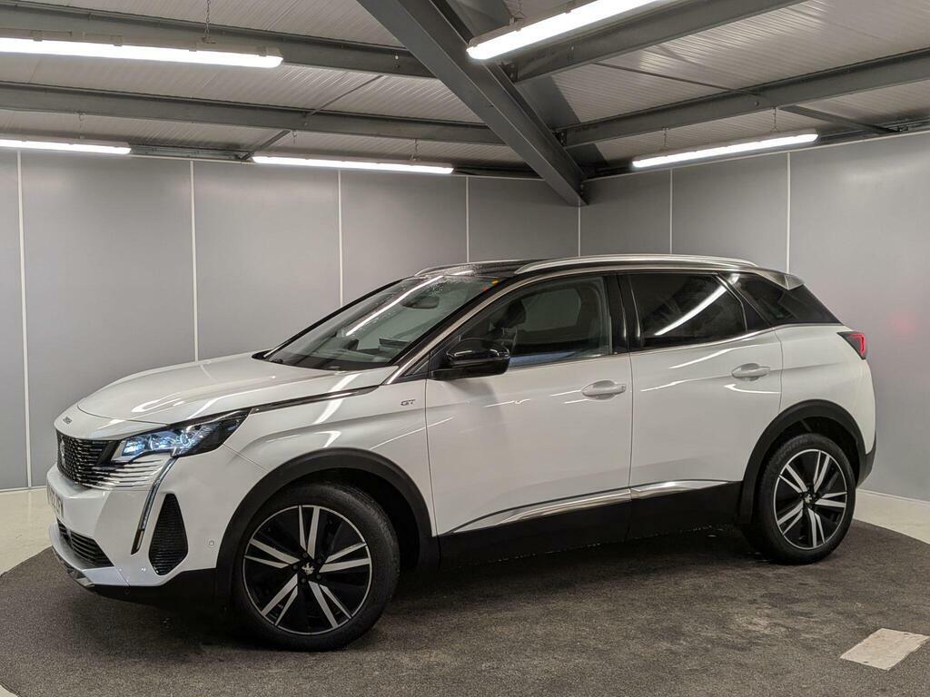 Peugeot 3008 1.5 Bluehdi Gt Premium Eat Euro 6 Ss YH22ZFW White #3