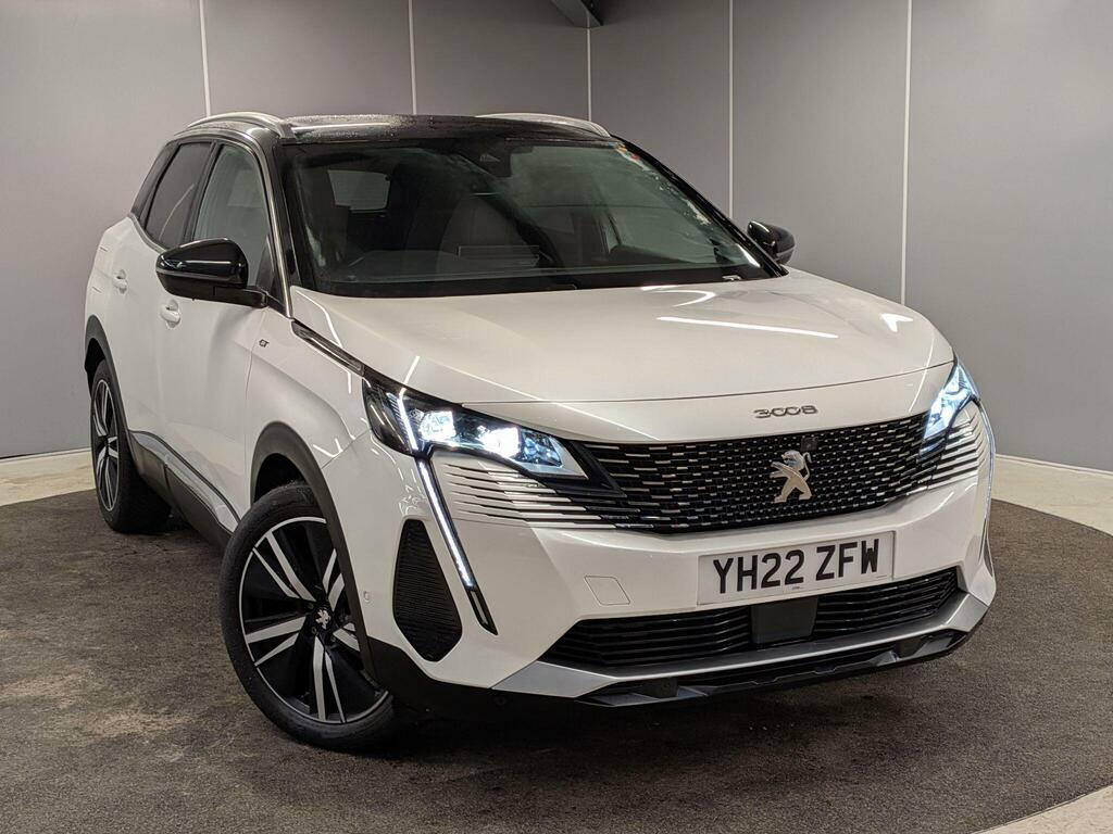 Peugeot 3008 1.5 Bluehdi Gt Premium Eat Euro 6 Ss White