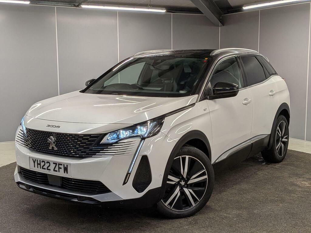 Peugeot 3008 1.5 Bluehdi Gt Premium Eat Euro 6 Ss YH22ZFW White #6