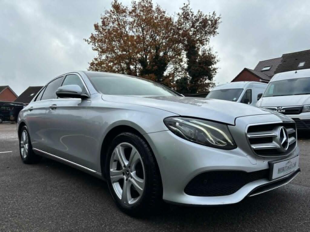 Mercedes-Benz E Class Saloon 2.0 E220d Se G-tronic Euro 6 Ss 20 KS17WGK Silver #6