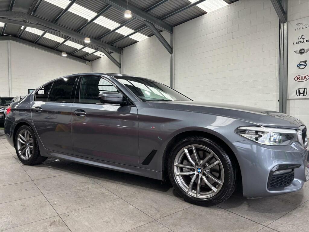 BMW 5 Series Saloon 2.0 520D M Sport Euro 6 Ss 201 FY69XDW Blue #4