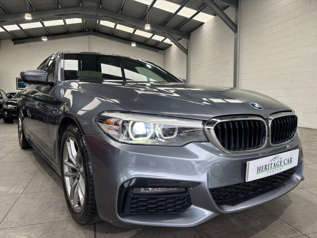 BMW 5 Series Saloon 2.0 520D M Sport Euro 6 Ss 201 Blue