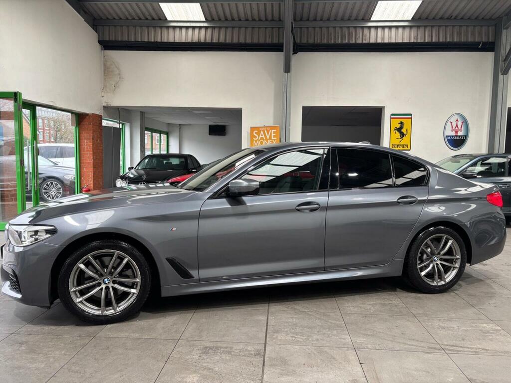 BMW 5 Series Saloon 2.0 520D M Sport Euro 6 Ss 201 FY69XDW Blue #6
