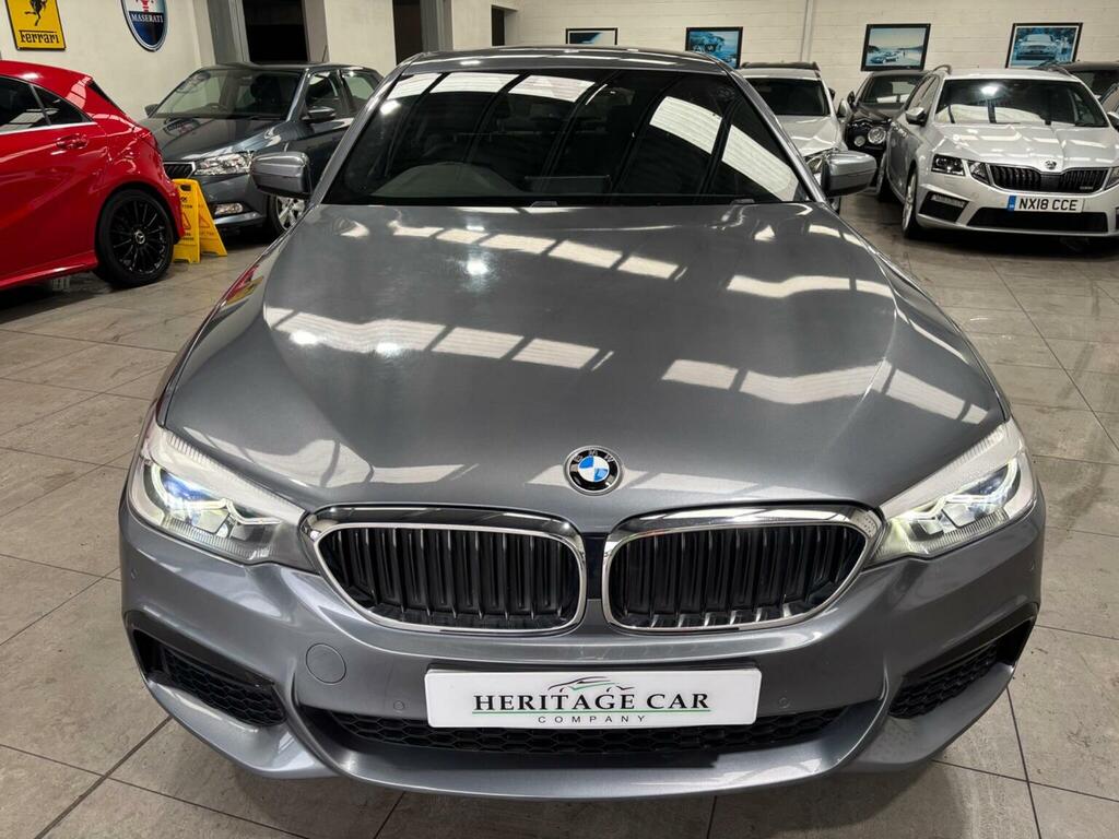 BMW 5 Series Saloon 2.0 520D M Sport Euro 6 Ss 201 FY69XDW Blue #3