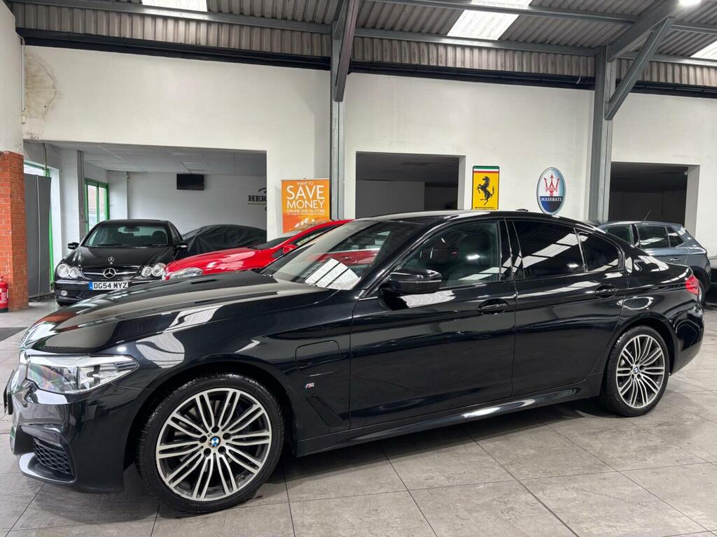 BMW 5 Series Saloon 2.0 530E 9.2Kwh M Sport Euro 6 Ss 4 YB68RWK Black #4