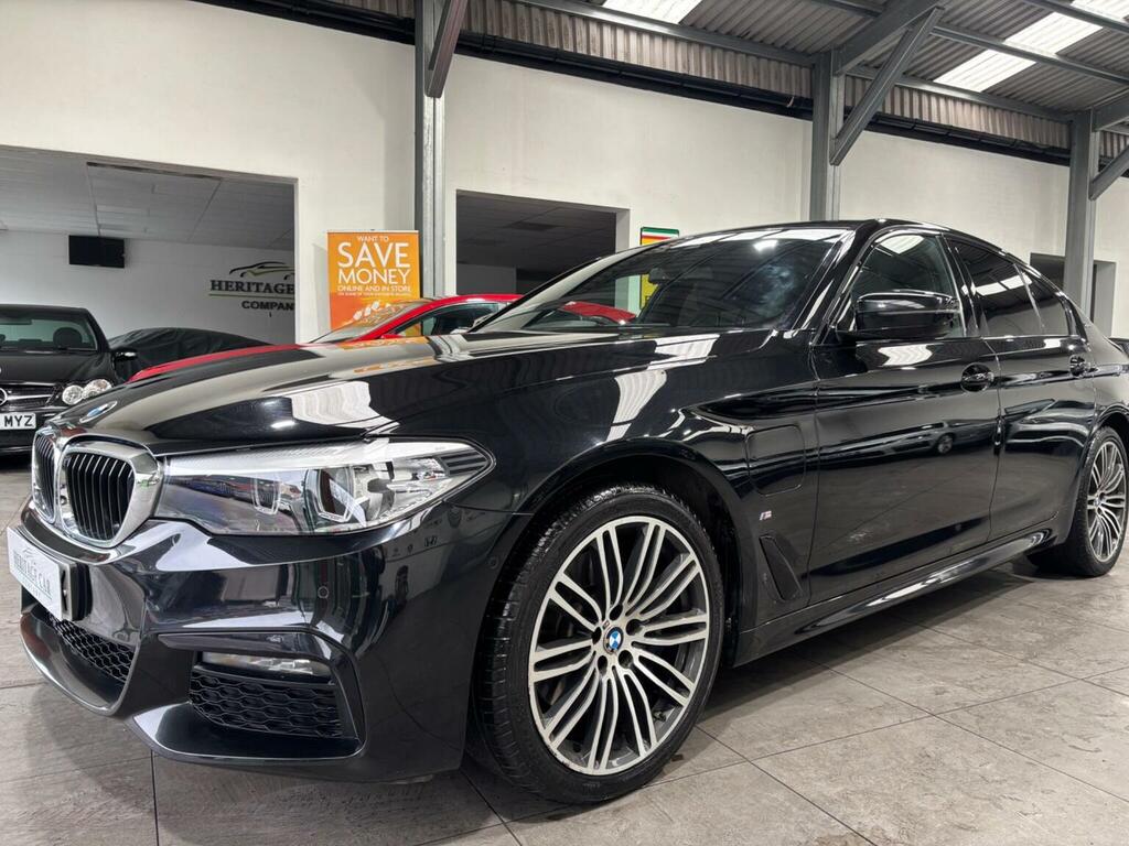BMW 5 Series Saloon 2.0 530E 9.2Kwh M Sport Euro 6 Ss 4 YB68RWK Black #3