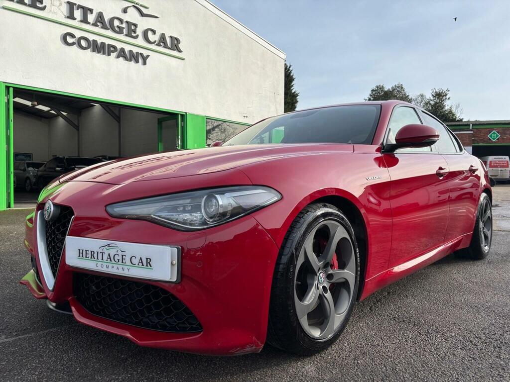 Alfa Romeo Giulia Saloon 2.0T Veloce Euro 6 Ss 201717 Red