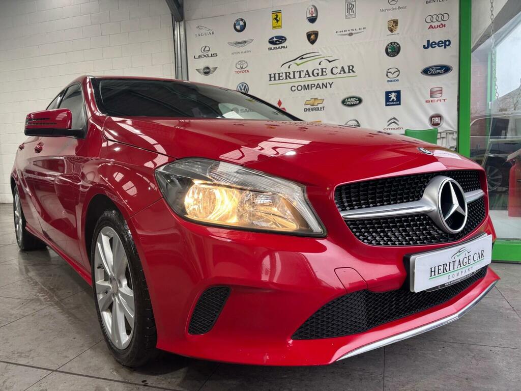 Mercedes-Benz A Class Hatchback 2.1 A200d Sport Euro 6 Ss 20171 Red #4