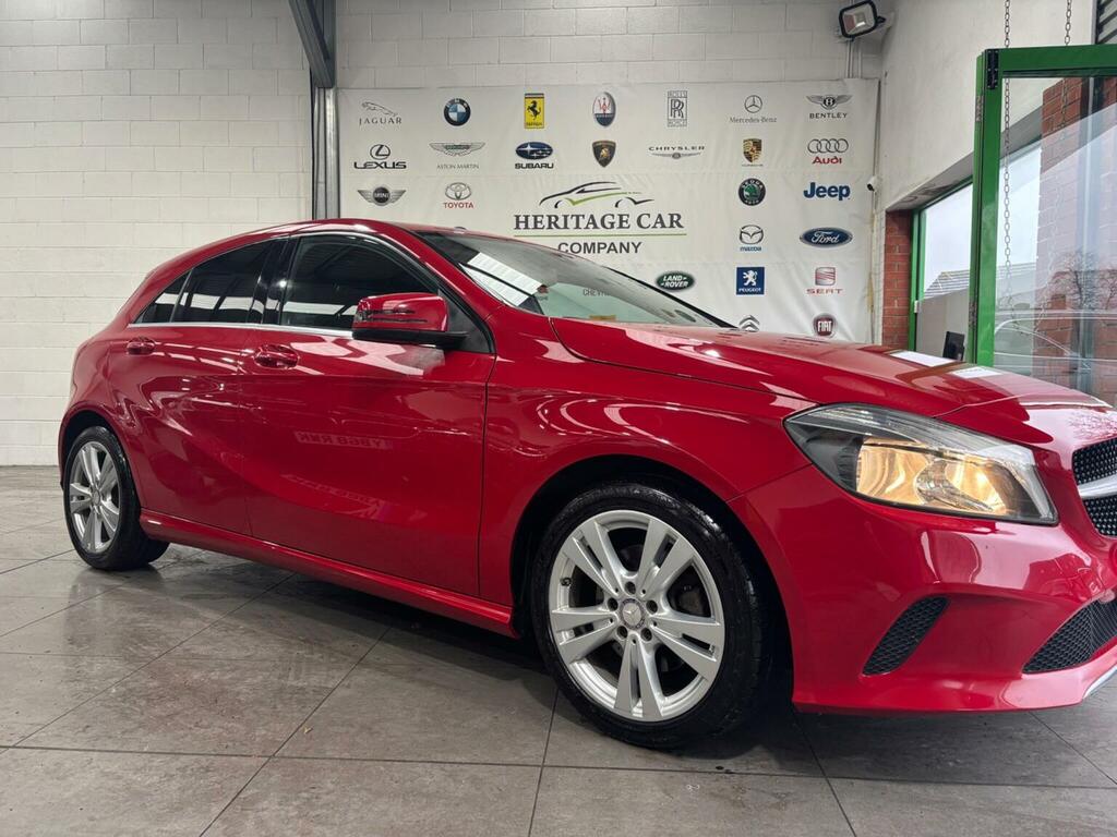 Mercedes-Benz A Class Hatchback 2.1 A200d Sport Euro 6 Ss 20171 Red