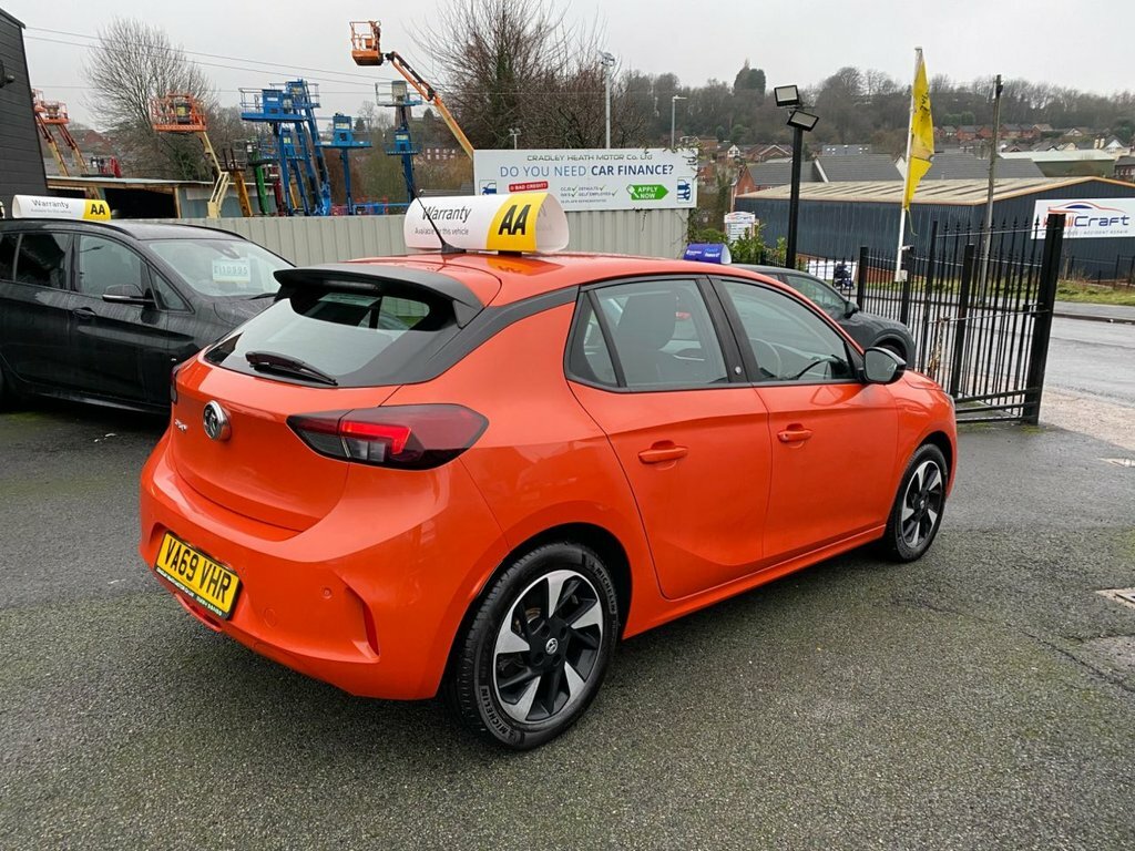 Vauxhall Corsa-e Hatchback VA69VHR Orange #6