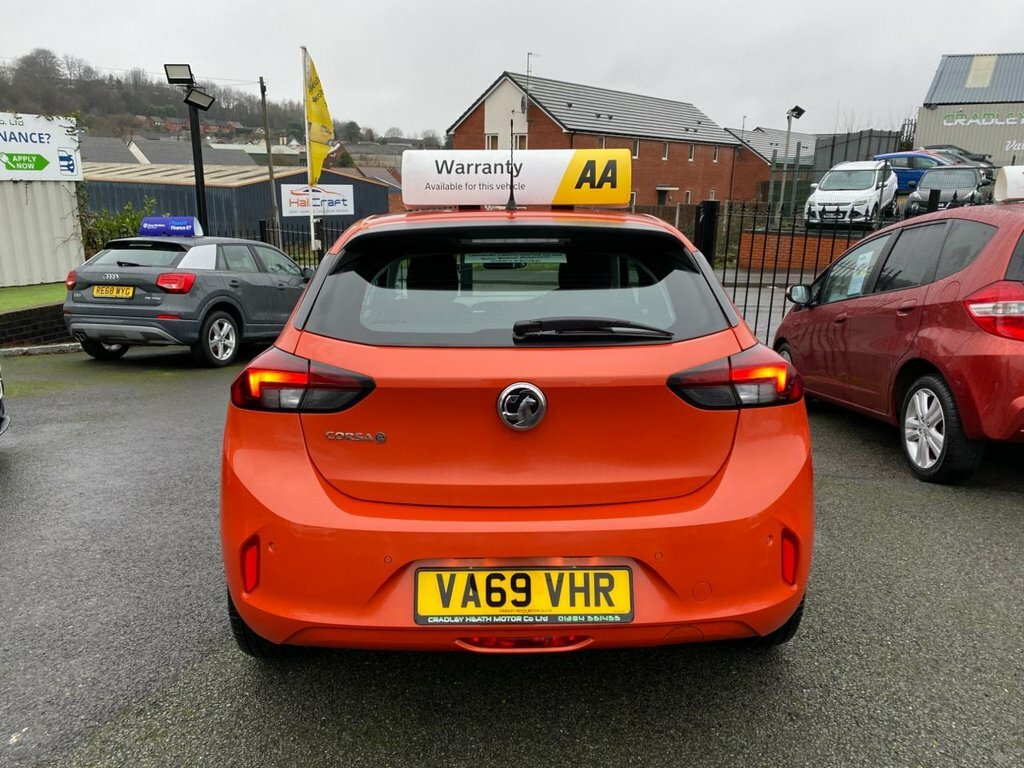 Vauxhall Corsa-e Hatchback VA69VHR Orange #5