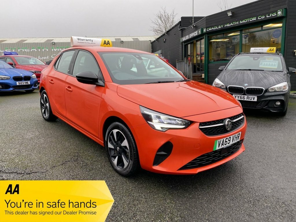 Vauxhall Corsa-e Hatchback Orange