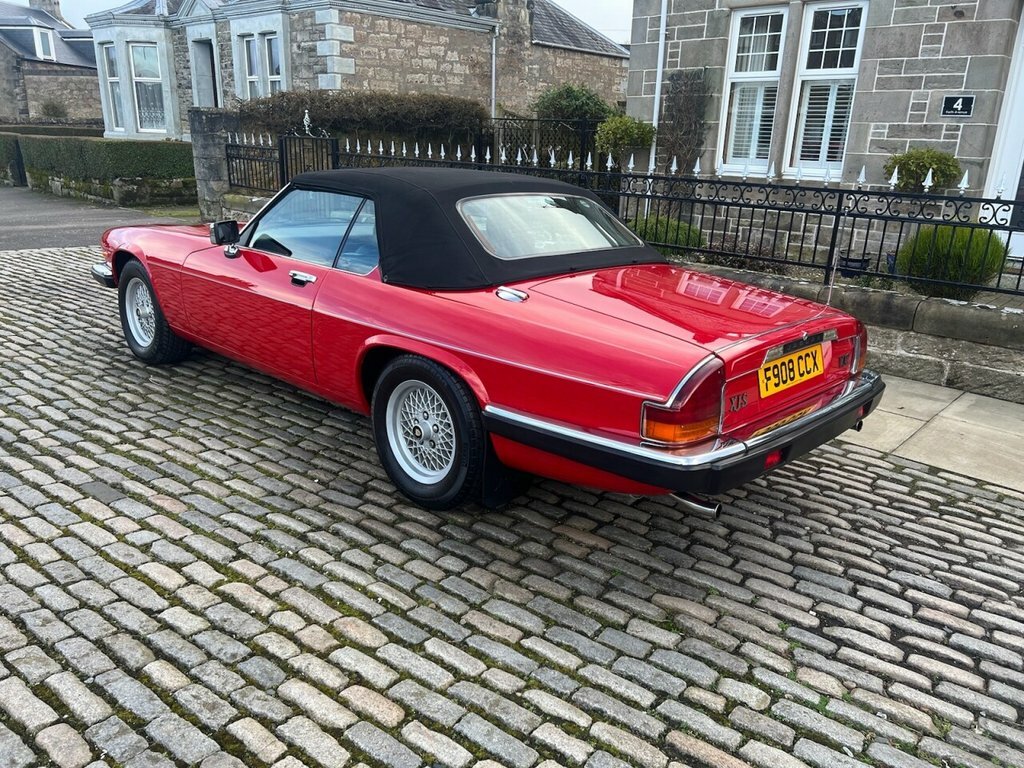 Jaguar XJS 5.3L Convertible Red #3