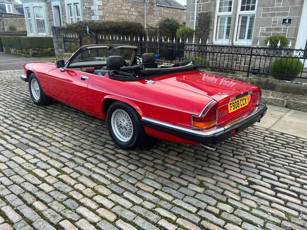 Jaguar XJS 5.3L Convertible Red #6