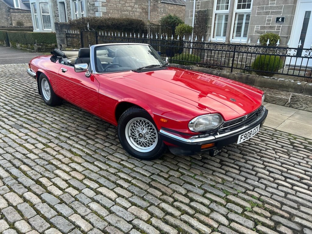 Jaguar XJS 5.3L Convertible Red