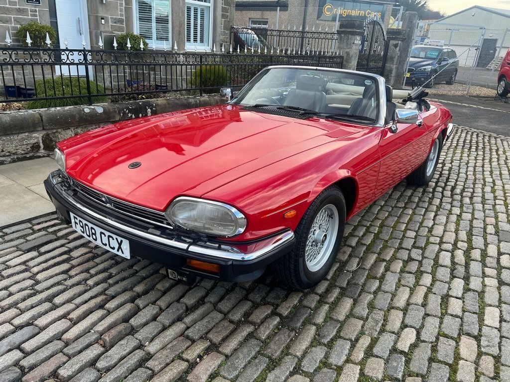 Jaguar XJS 5.3L Convertible Red #5