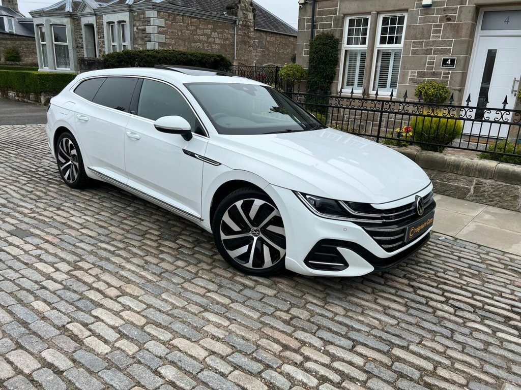 Volkswagen Arteon Estate SC21LGN White #2