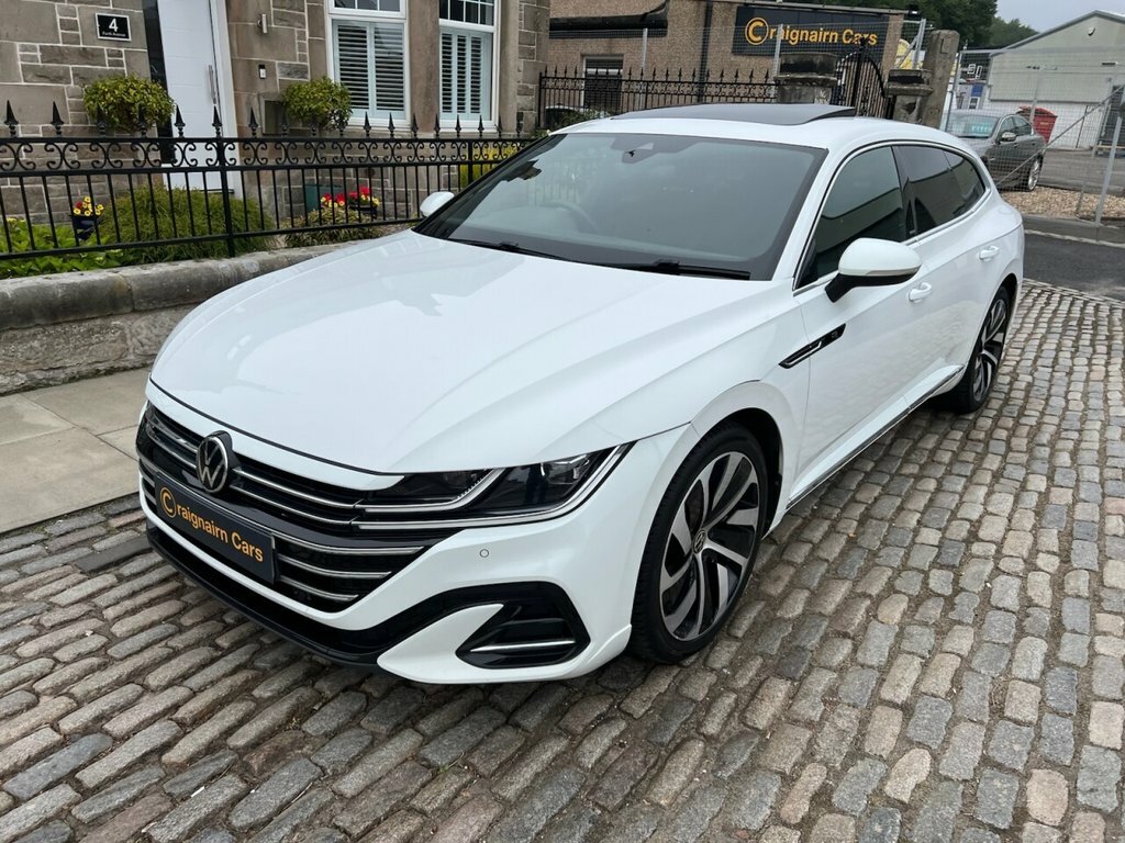 Volkswagen Arteon Estate SC21LGN White #4