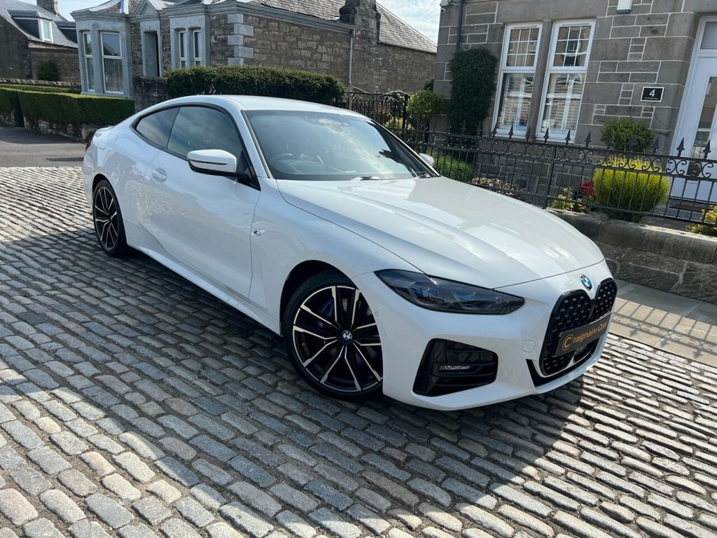 BMW 4 Series Gran Coupe Coupe SR21EXZ White #2