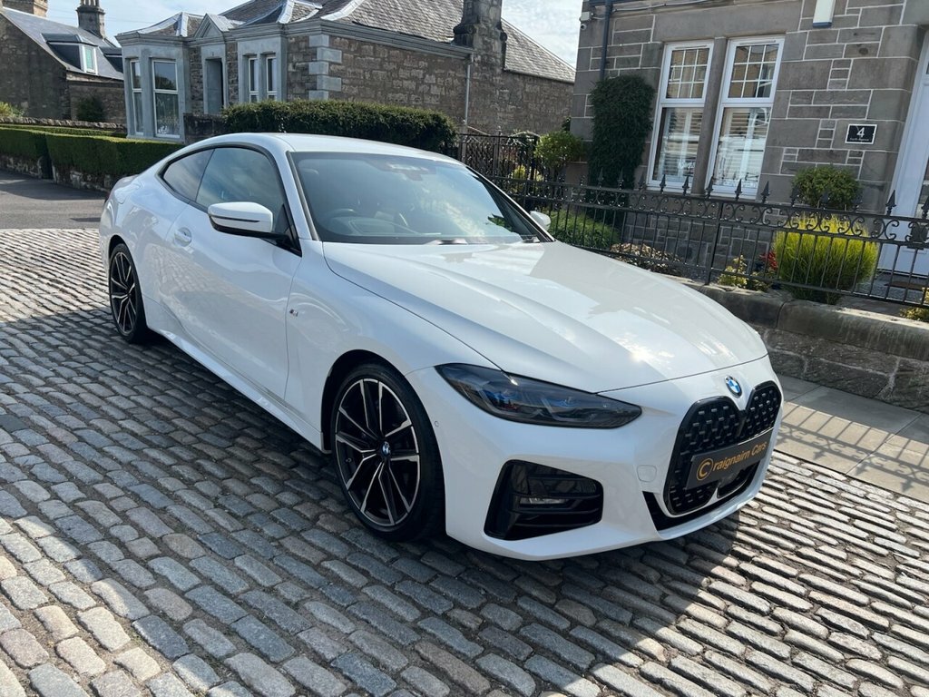BMW 4 Series Gran Coupe Coupe SR21EXZ White #4
