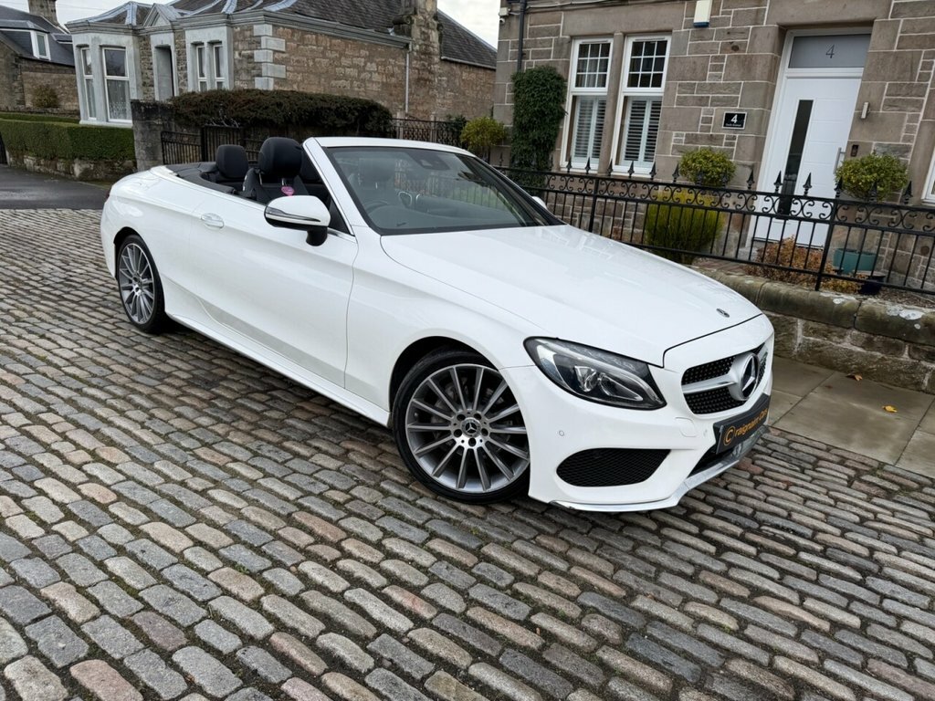 Mercedes-Benz C Class Convertible White