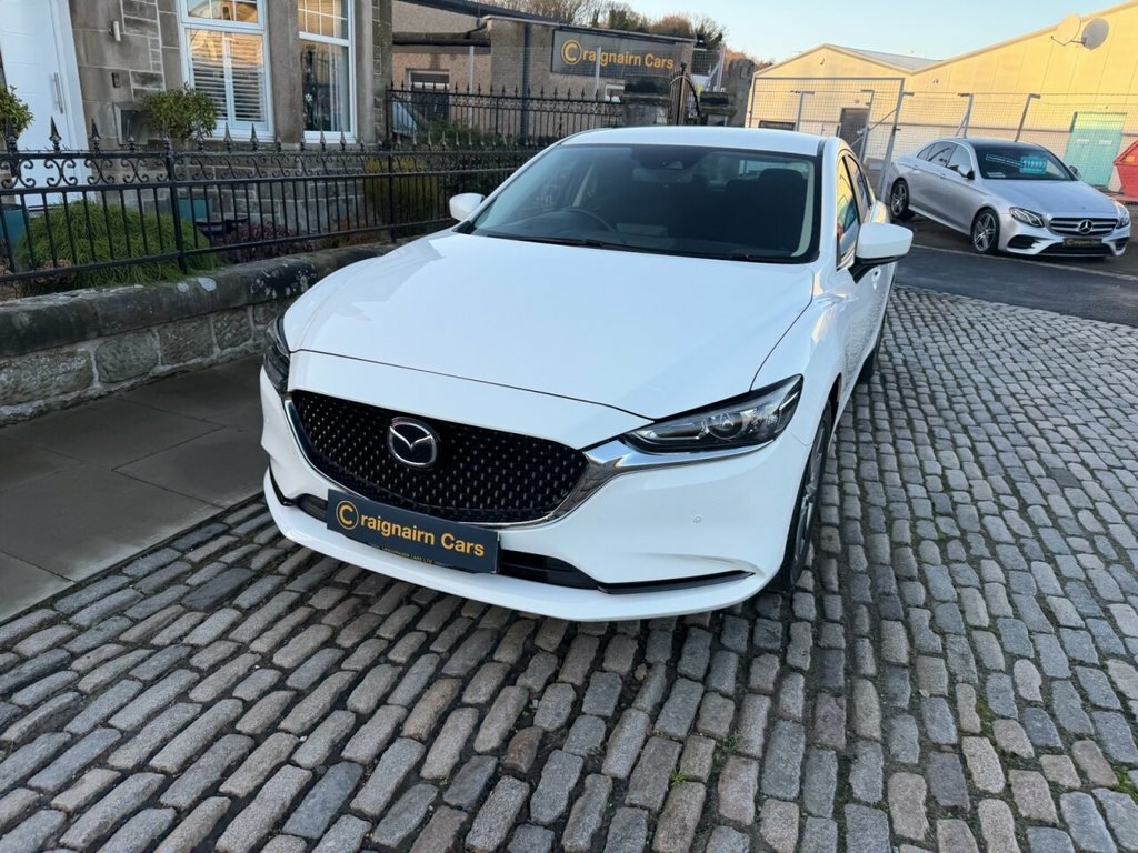Mazda 6 Saloon SH20KJX White #5