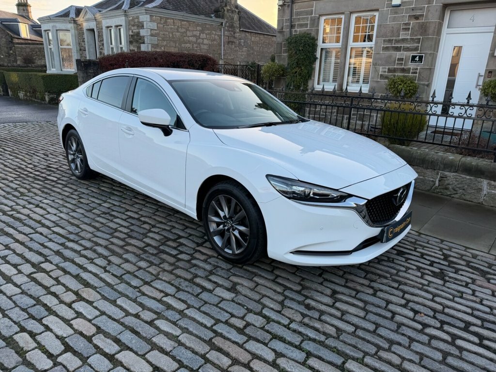 Mazda 6 Saloon SH20KJX White #4