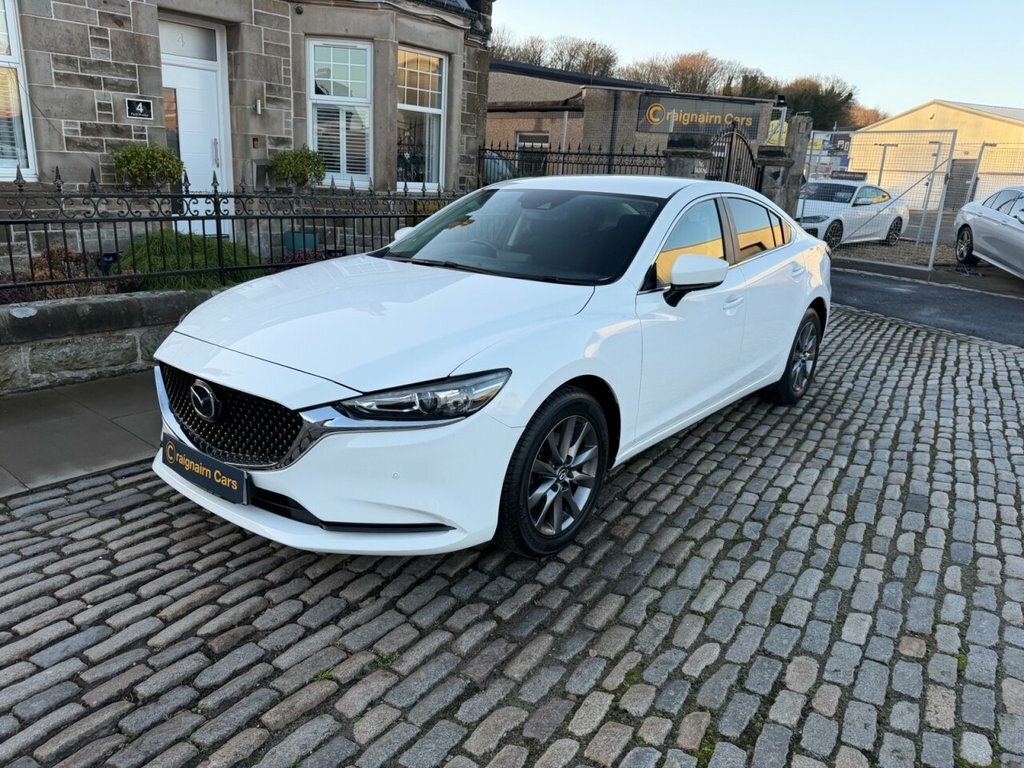 Mazda 6 Saloon SH20KJX White #3