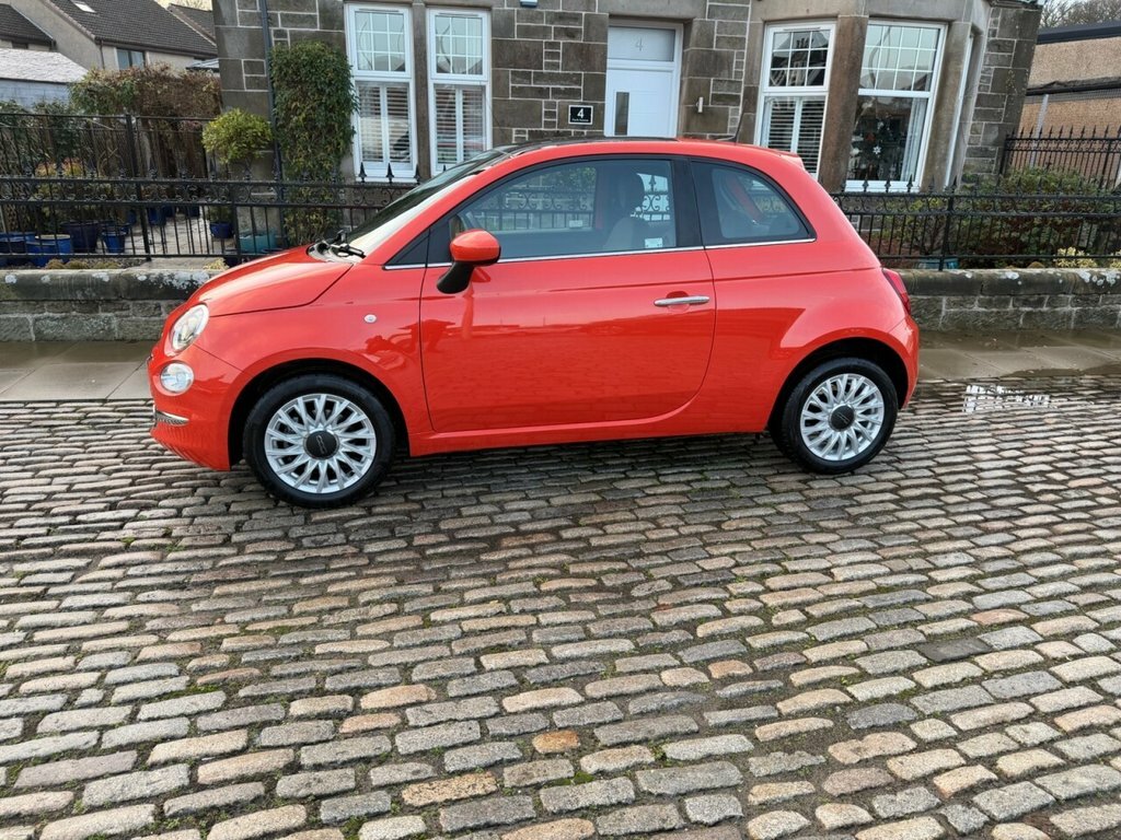 Fiat 500 Hatchback YF74NTM Orange #4