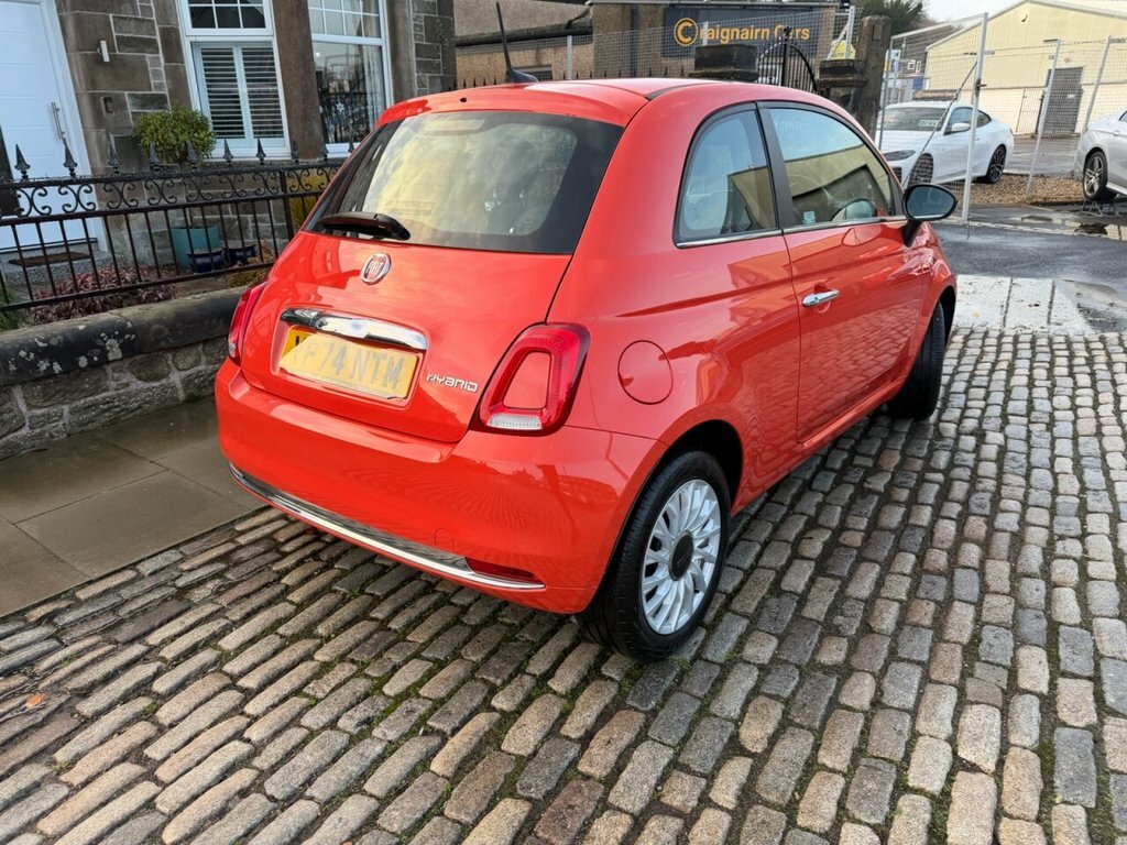 Fiat 500 Hatchback YF74NTM Orange #6