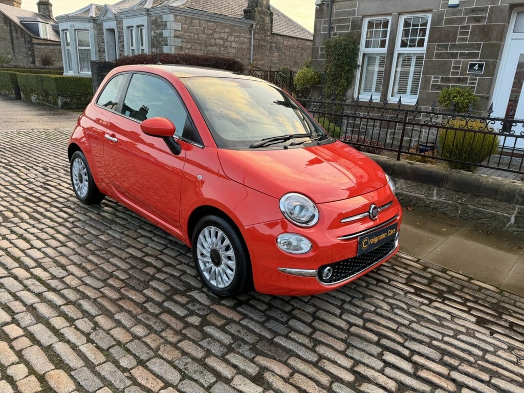 Fiat 500 Hatchback YF74NTM Orange #5