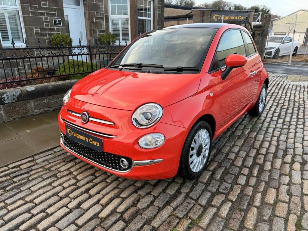 Fiat 500 Hatchback YF74NTM Orange #3