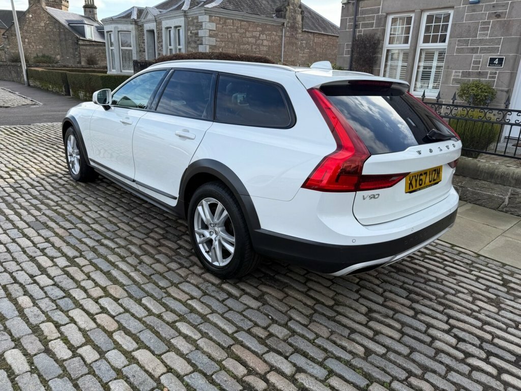 Volvo V90 Cross Country Estate KY67UZM White #6