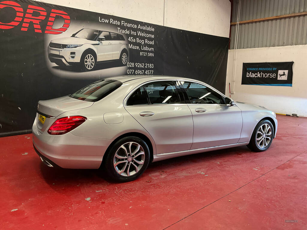 Mercedes-Benz C Class C200d Sport Silver #2